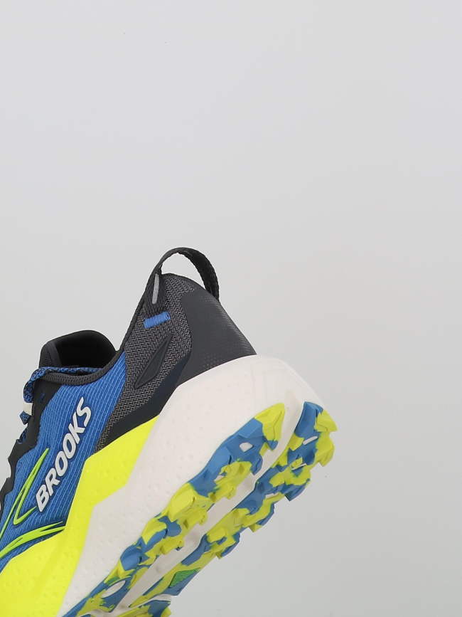 Chaussures de trail caldera 8 bleu noir jaune homme - Brooks