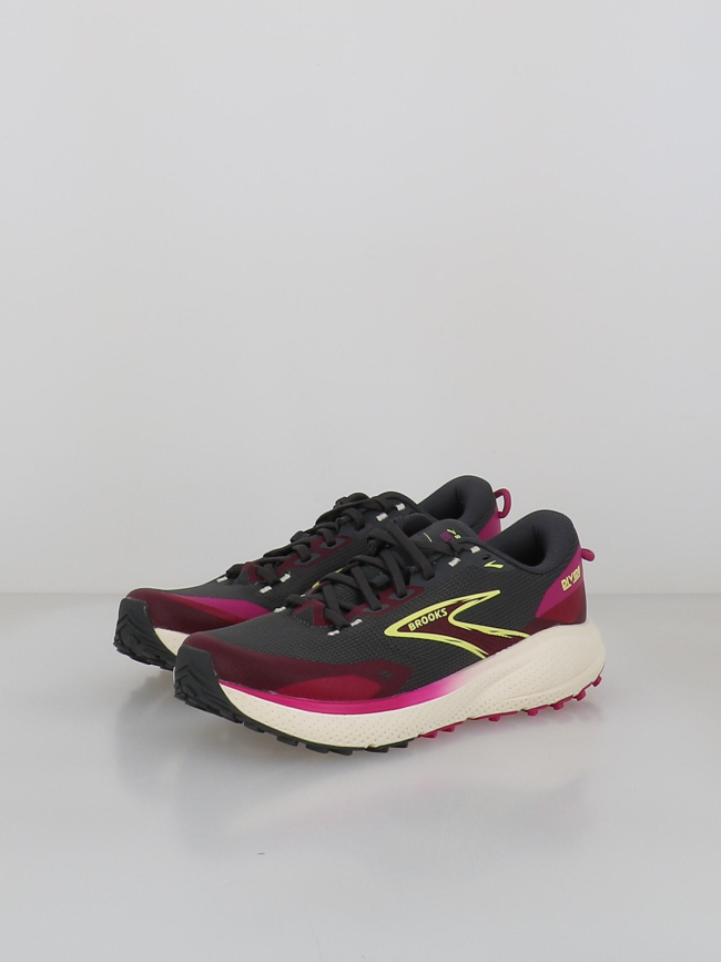 Chaussures de trail divide 6 gris violet femme - Brooks