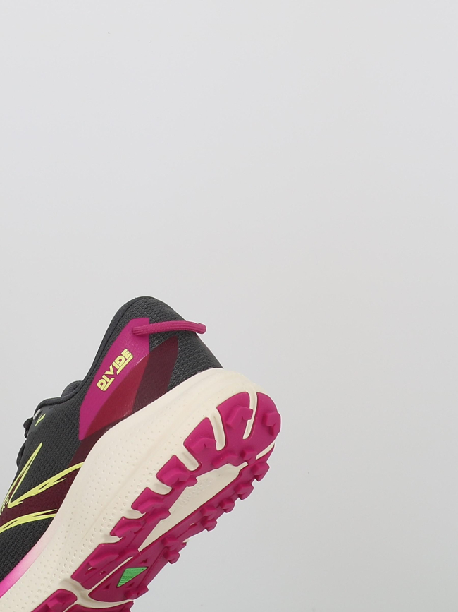 Chaussures de trail divide 6 gris violet femme - Brooks