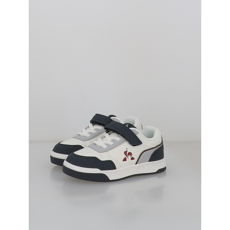 Baskets court breaker blanc enfant Le Coq Sportif wimod