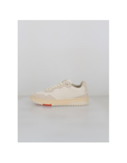 Baskets en cuir bi-matière better blanc homme - Tommy Hilfiger