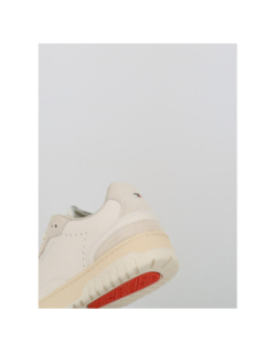 Baskets en cuir bi-matière better blanc homme - Tommy Hilfiger