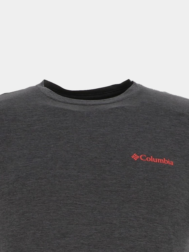 T-shirt de randonnée hike gris homme - Columbia