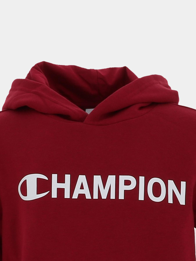 Sweat à capuche hooded bordeaux enfant - Champion
