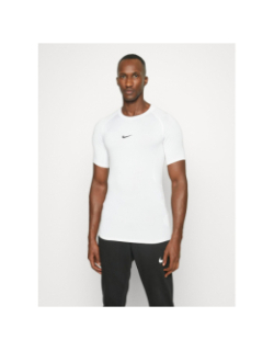 T-shirt de sport dri-fit tight blanc homme - Nike