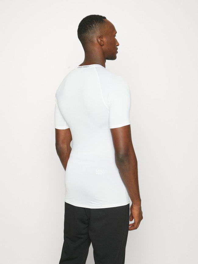 T-shirt de sport dri-fit tight blanc homme - Nike