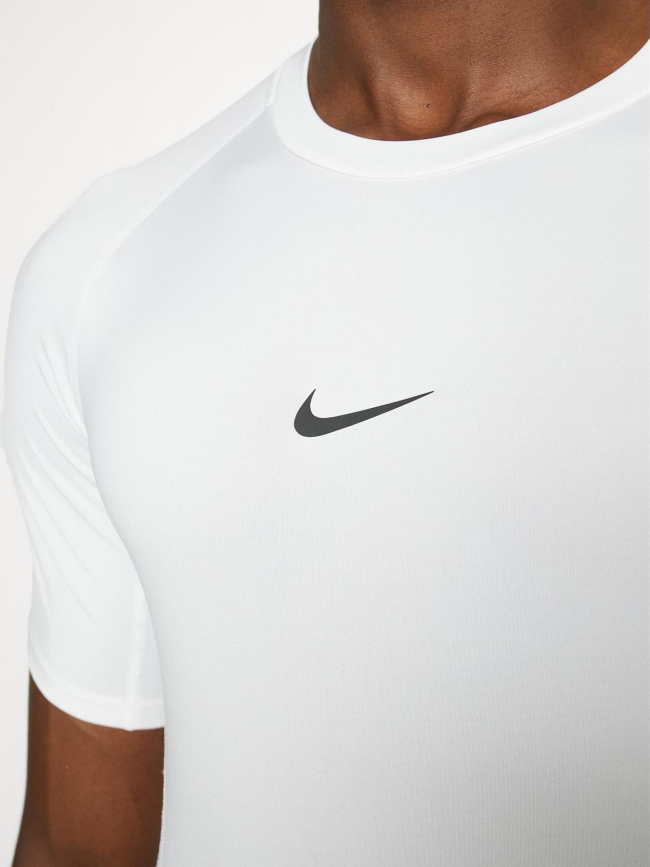 T-shirt de sport dri-fit tight blanc homme - Nike