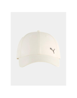 Casquette logo métal beige - Puma
