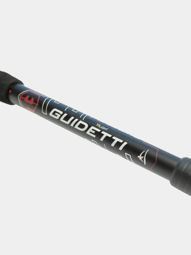 Paire de bâtons de randonnée t3 light alu mk2 grenat noir - Guidetti