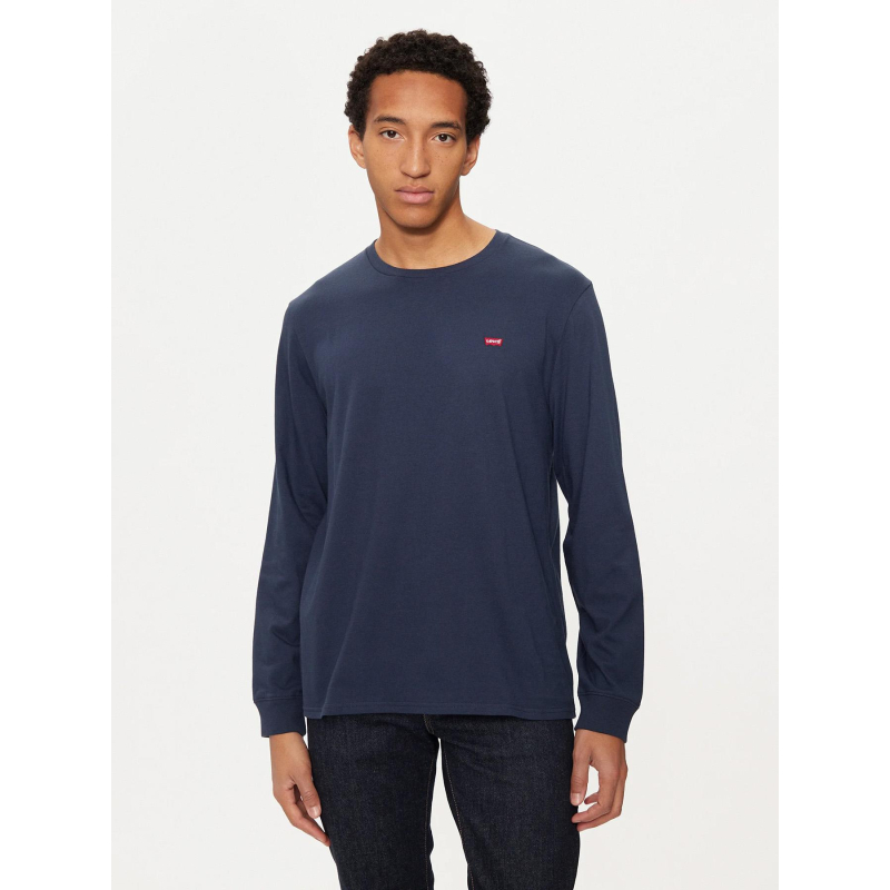 T-shirt à manches courtes original bleu marine homme - Levi's