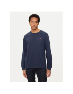T-shirt à manches courtes original bleu marine homme - Levi's