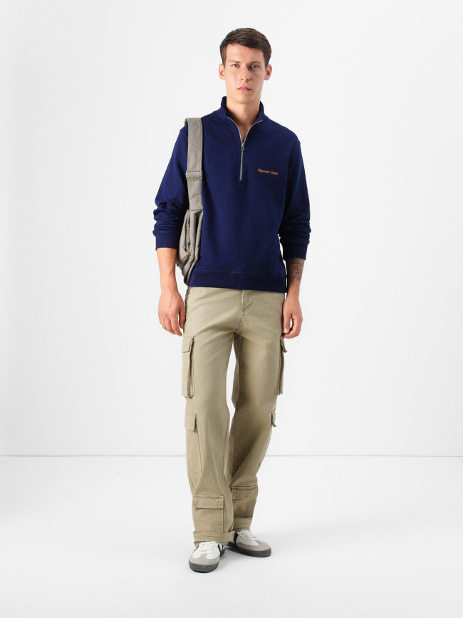 Sweat col zippé jornorrebro bleu marine enfant - Jack & Jones