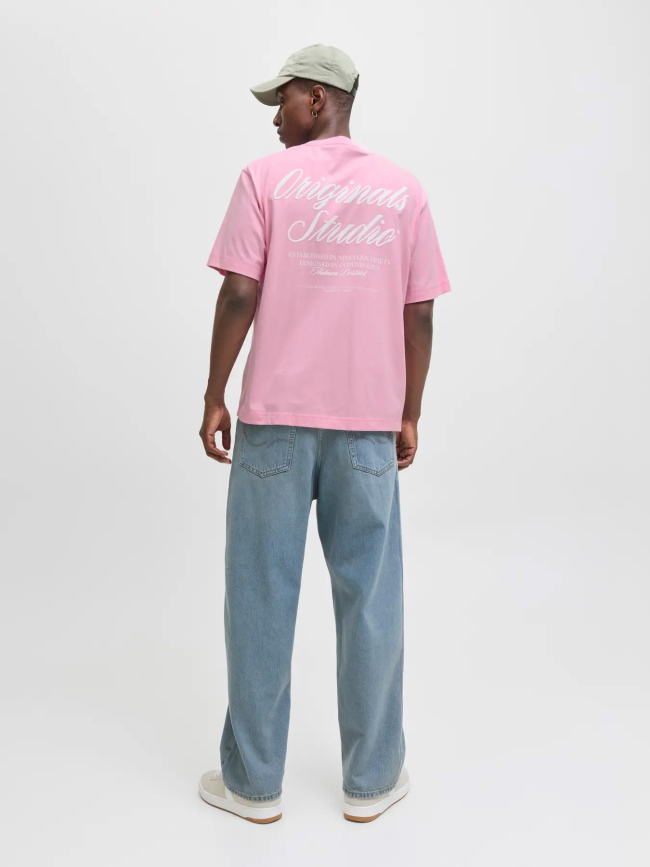 T-shirt à manches courtes jornorrebro rose homme - Jack & Jones