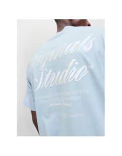 T-shirt à manches courtes jornorrebro bleu ciel homme - Jack & Jones