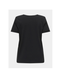 T-shirt à manches courtes onlane noir femme - Only