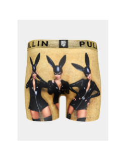 Boxer fashion 2 monlapin jaune homme - Pullin