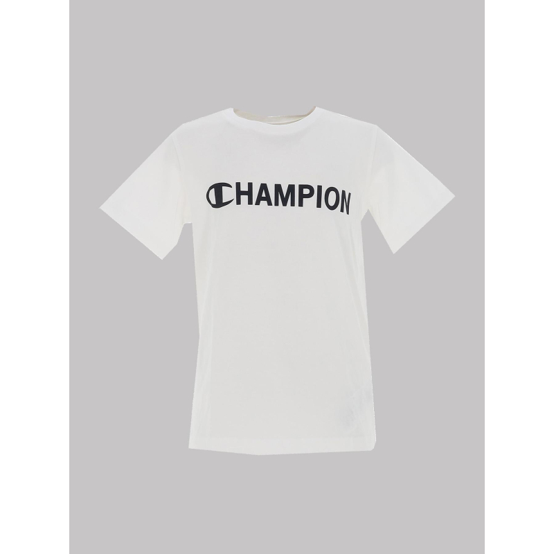 T-shirt à manches courtes crewneck blanc enfant - Champion
