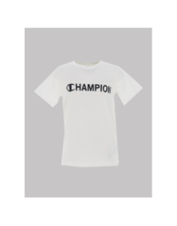 T-shirt à manches courtes crewneck blanc enfant - Champion