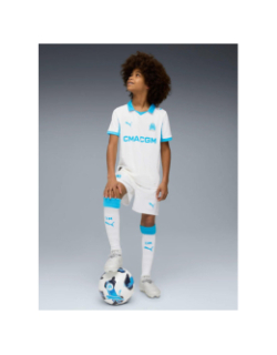Short olympique de marseille domicile 25/26 blanc enfant - Puma