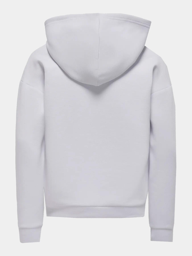 Sweat à capuche onplounge violet fille - Only