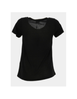 T-shirt col v pailleté doré dalila noir femme - Jdy