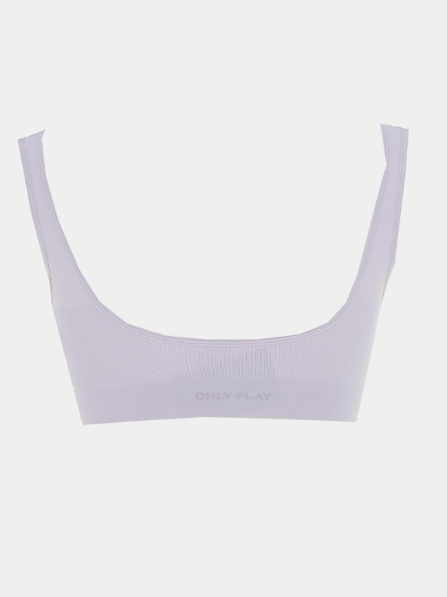 Brassière de sport onpmira-2 violet femme - Only