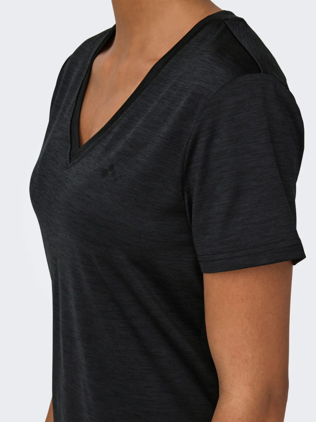 T-shirt de sport core life noir femme - Only Play