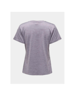 T-shirt de sport core life violet femme - Only Play