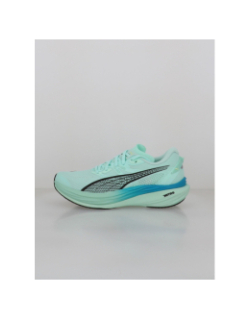 Chaussures de running deviate nitro 3 vert d'eau homme - Puma