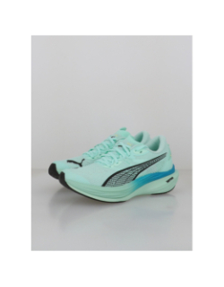 Chaussures de running deviate nitro 3 vert d'eau homme - Puma
