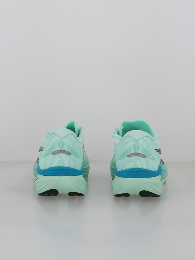 Chaussures de running deviate nitro 3 vert d'eau homme - Puma