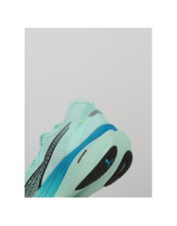 Chaussures de running deviate nitro 3 vert d'eau homme - Puma
