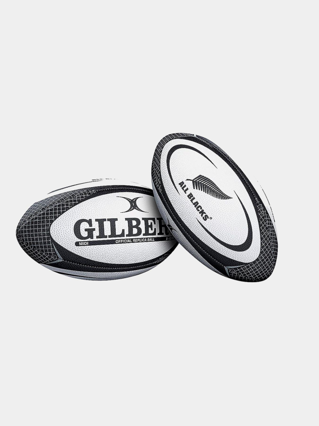 Ballon replica all blacks blanc et noir - Gilbert