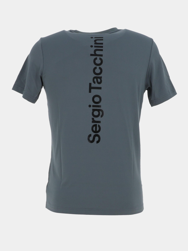 T-shirt manches courtes pelle gris homme - Sergio Tacchini