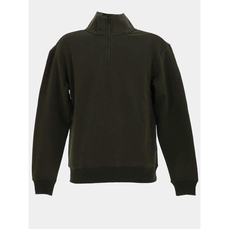 Sweat zippé bhjustin kaki homme - Blend