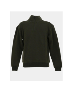 Sweat zippé bhjustin kaki homme - Blend