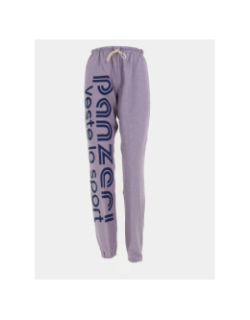 Pantalon jogging uni h violet adulte - Panzeri