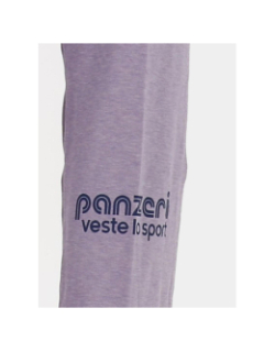 Pantalon jogging uni h violet adulte - Panzeri