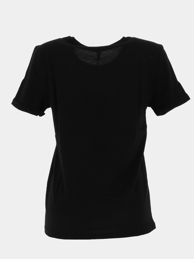 T-shirt cœurs lenna noir femme - Only