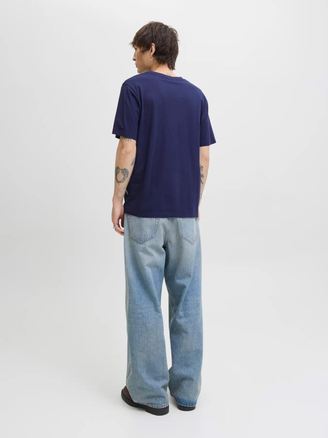 T-shirt jorinwood bleu homme - Jack & Jones