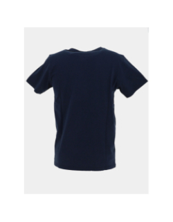 T-shirt patch cooler bleu marine homme - Pullin
