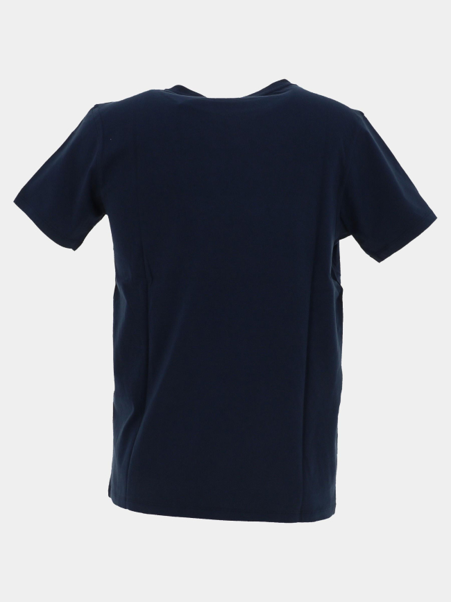 T-shirt patch the sun bleu marine homme - Pullin