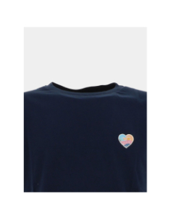 T-shirt patch the sun bleu marine homme - Pullin