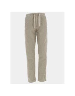 Pantalon chino velours côtelé  dening beach beige homme - Pullin