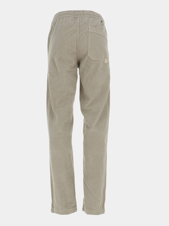 Pantalon chino velours côtelé  dening beach beige homme - Pullin