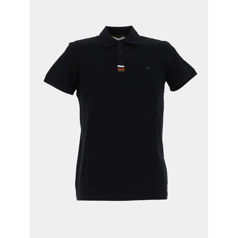 Polo garlic bleu marine homme - Benson & Cherry