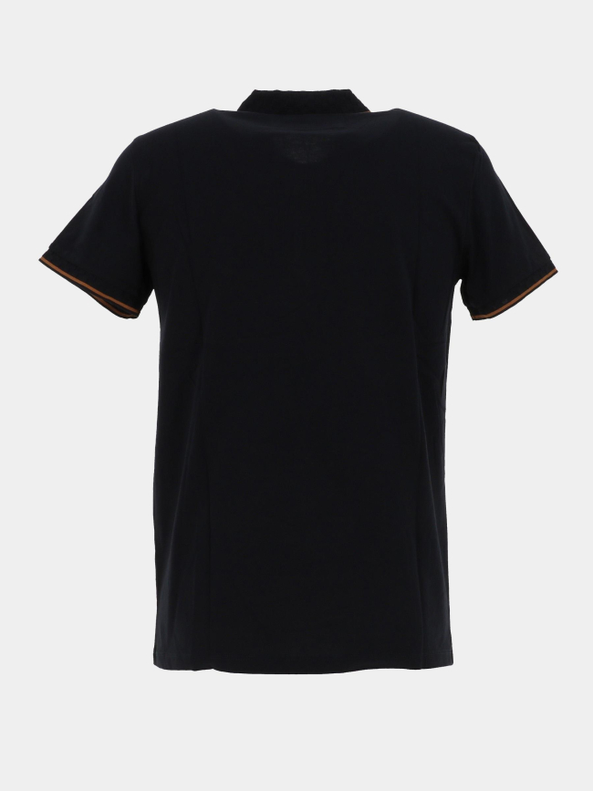 Polo col zippé gatwick bleu marine homme - Benson & Cherry