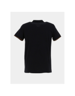 Polo col zippé gatwick bleu marine homme - Benson & Cherry