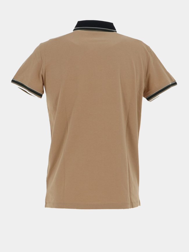 Polo classic gavroch marron homme - Benson & Cherry