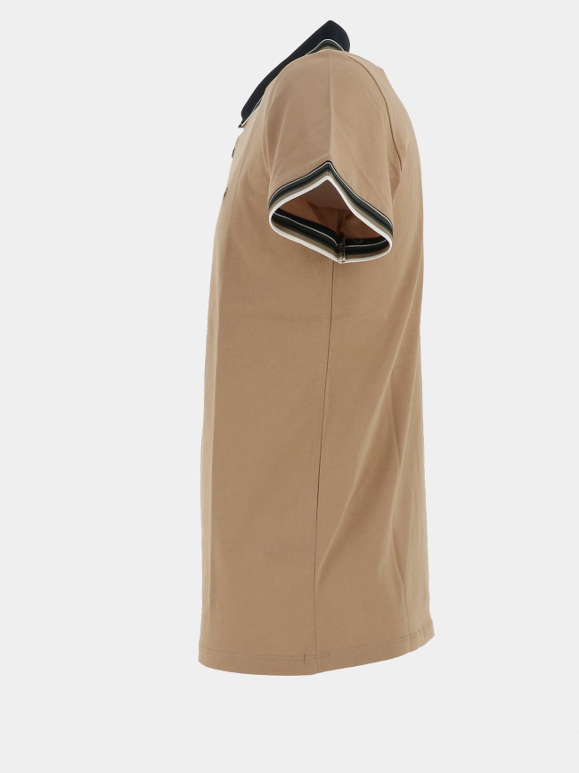 Polo classic gavroch marron homme - Benson & Cherry